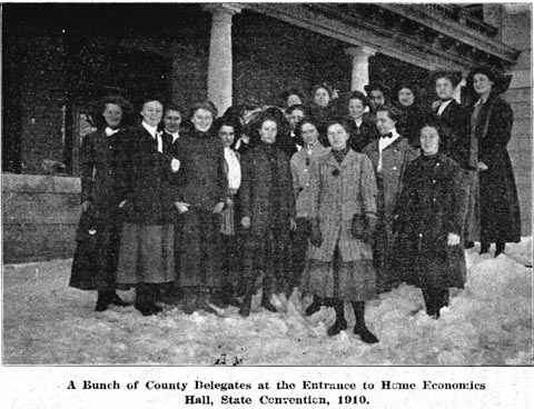 County Delegates, State Convention, 1910.
