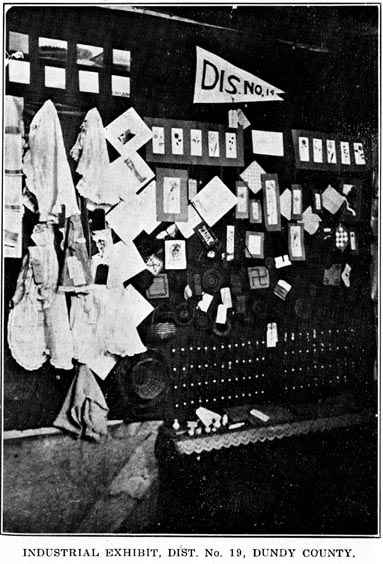 INDUSTRIAL EXHIBIT, DIST. No. 19, DUNDY COUNTY.