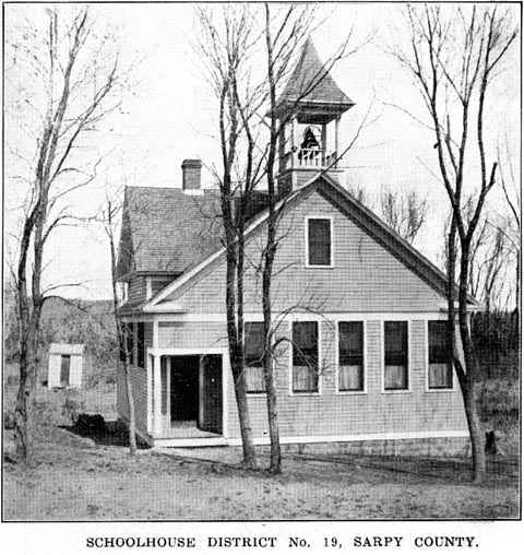 AURORA HIGH SCHOOL. ERECTED 1908.