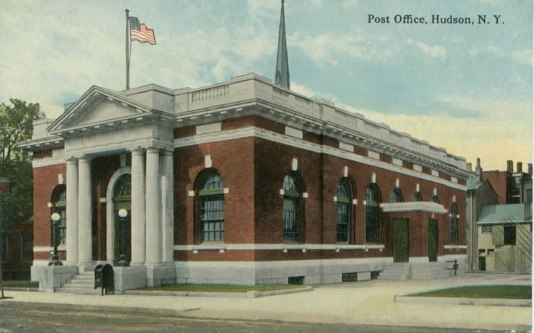 Post Office, Hudson, Columbia County, New York, USA
