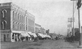 Sloping main street