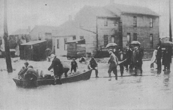 Rescuing aged couple