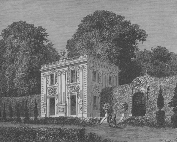 A Pavillion in the Park of Marly.
