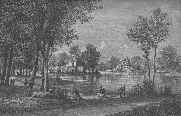 Lake Superior in the Park of Vésinet