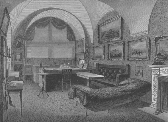 Study of the Emperor, Winter Palace.