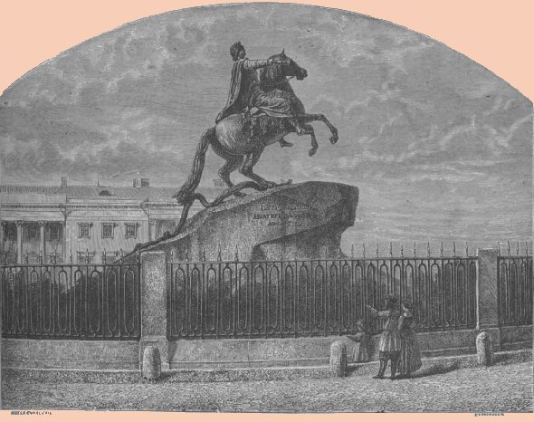 Statue of Peter the Great.