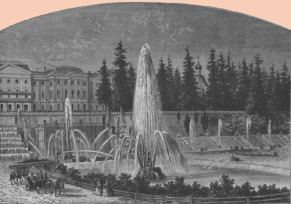 Palace of Peterhof.