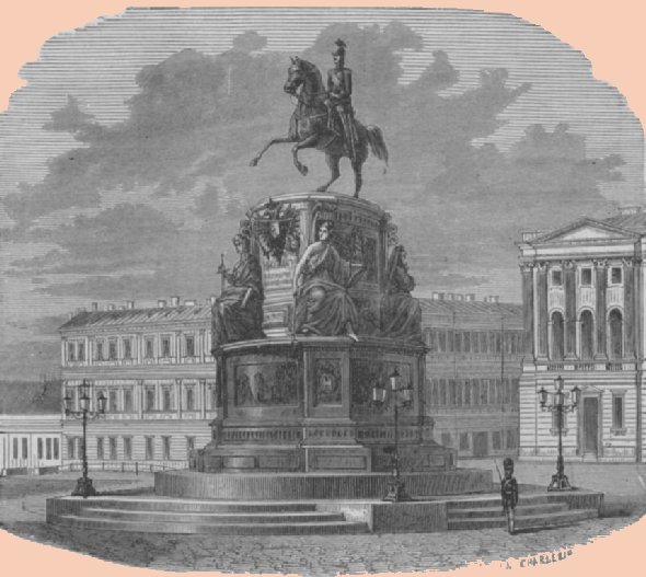 Statue of the Emperor Nicholas.