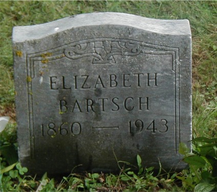 Elizabeth Bartsch Tombstone